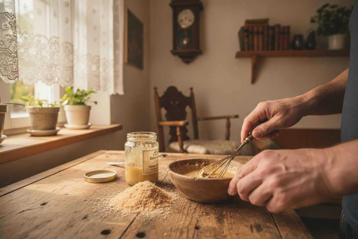 Holzspachtel selber machen: Kleine Risse und Löcher im Holz einfach und günstig ausbessern