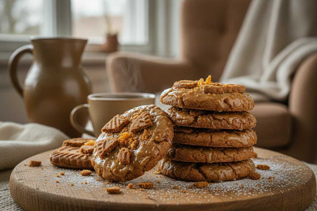 Honigkuchen aus Lotus-Keksen