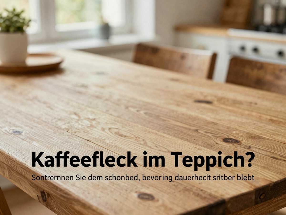 Kaffeefleck im Teppich? So entfernen Sie ihn schonend, bevor er dauerhaft sichtbar bleibt