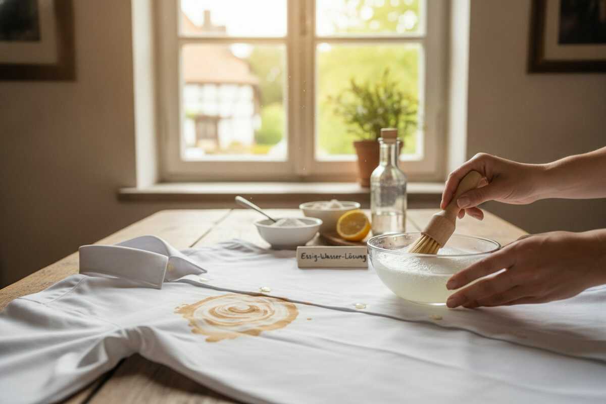 Kaffeeflecken aus Hemden entfernen: So gelingt es schnell und schonend