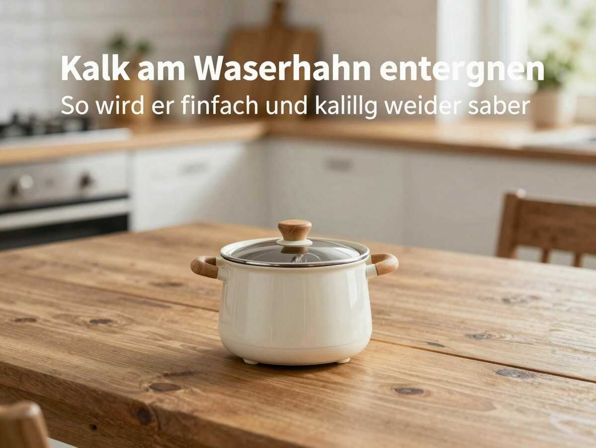Kalk am Wasserhahn entfernen: So wird er einfach und schnell wieder sauber