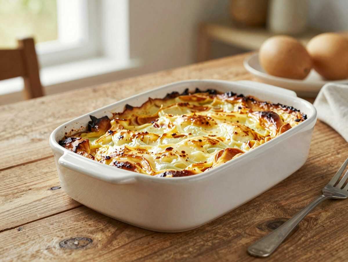 Kartoffelgratin wie aus dem Ofen – unglaublich cremig innen und goldbraun überbacken