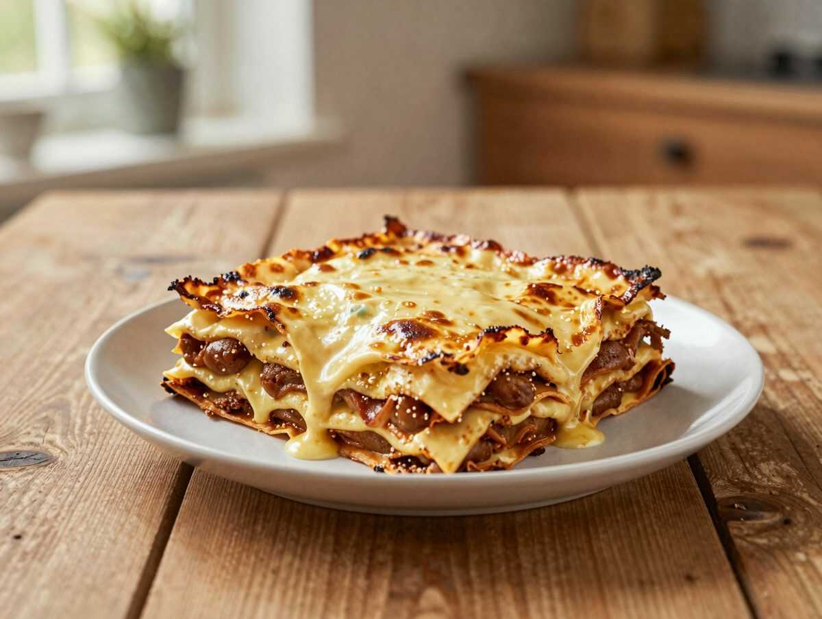 Klassische Lasagne Bolognese – saftig, cremig und goldbraun überbacken
