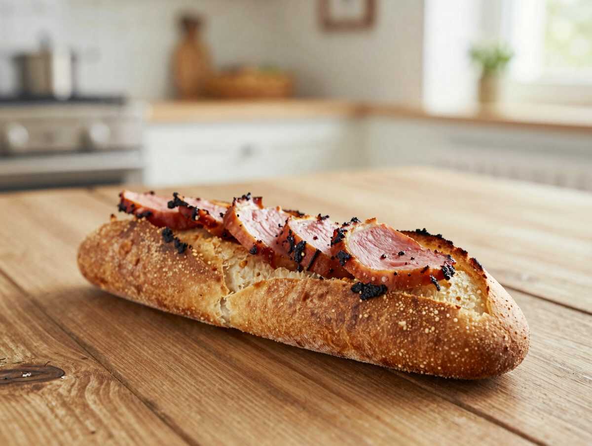 Knusprige Schinken-Käse-Baguettes – in 20 Minuten heiß, cremig und goldbraun
