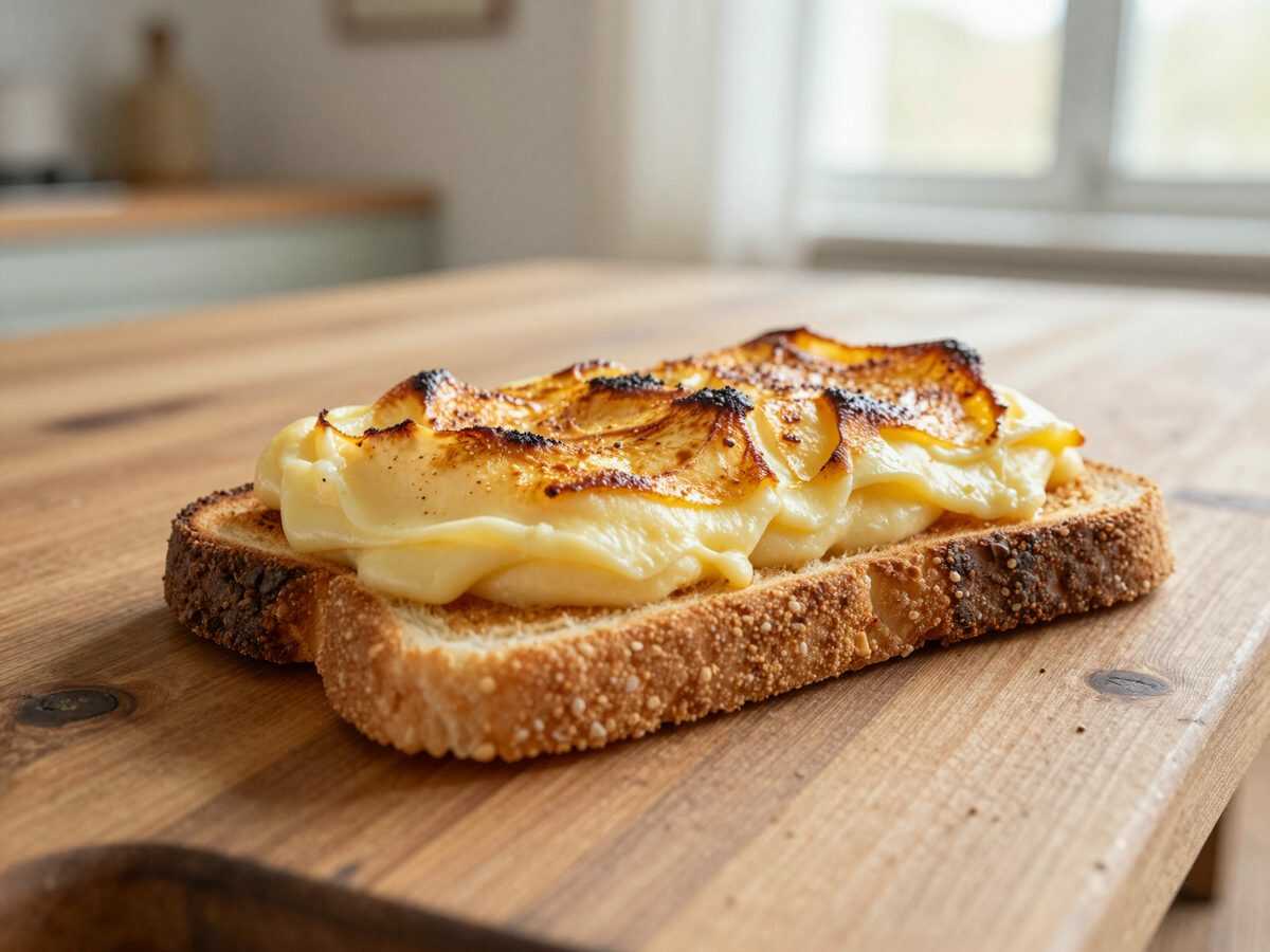 Knuspriger Mozzarella-Toast-Auflauf – außen goldbraun, innen herrlich saftig