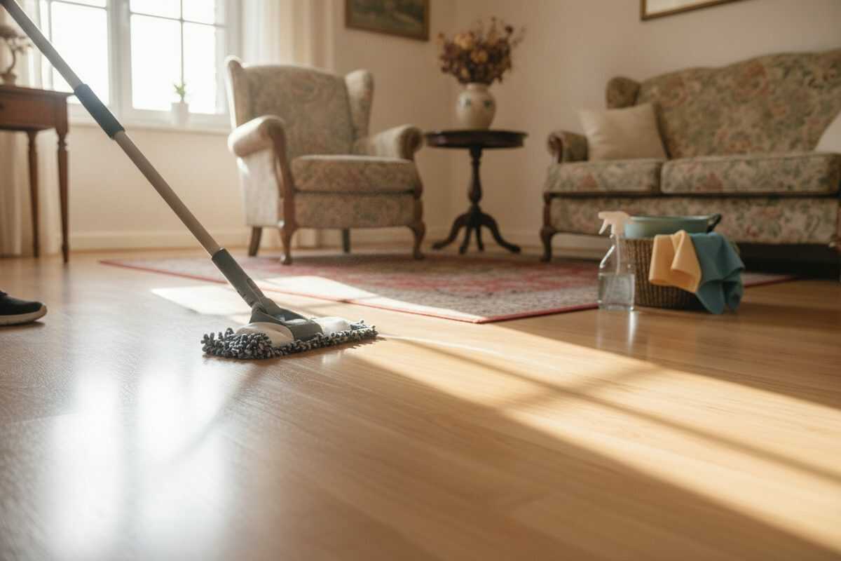Laminat und Vinylboden streifenfrei reinigen – so bleibt der Boden länger sauber