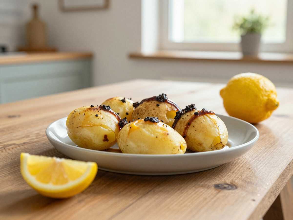 Ofenlachs mit knusprigen Kartoffeln und Zitrone – das einfache Familienrezept, das alle lieben