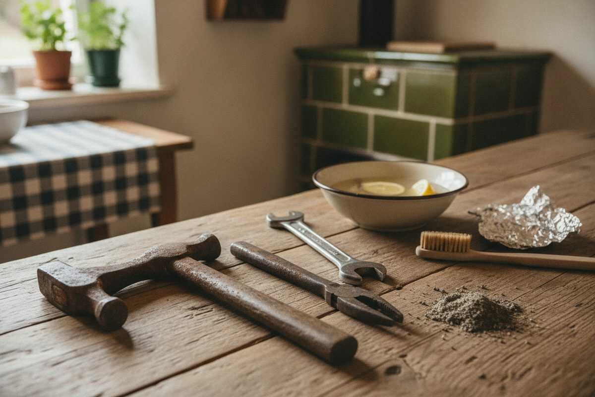 Rost von Werkzeug entfernen: Mit dieser einfachen Methode sehen alte Metallwerkzeuge wieder fast wie neu aus