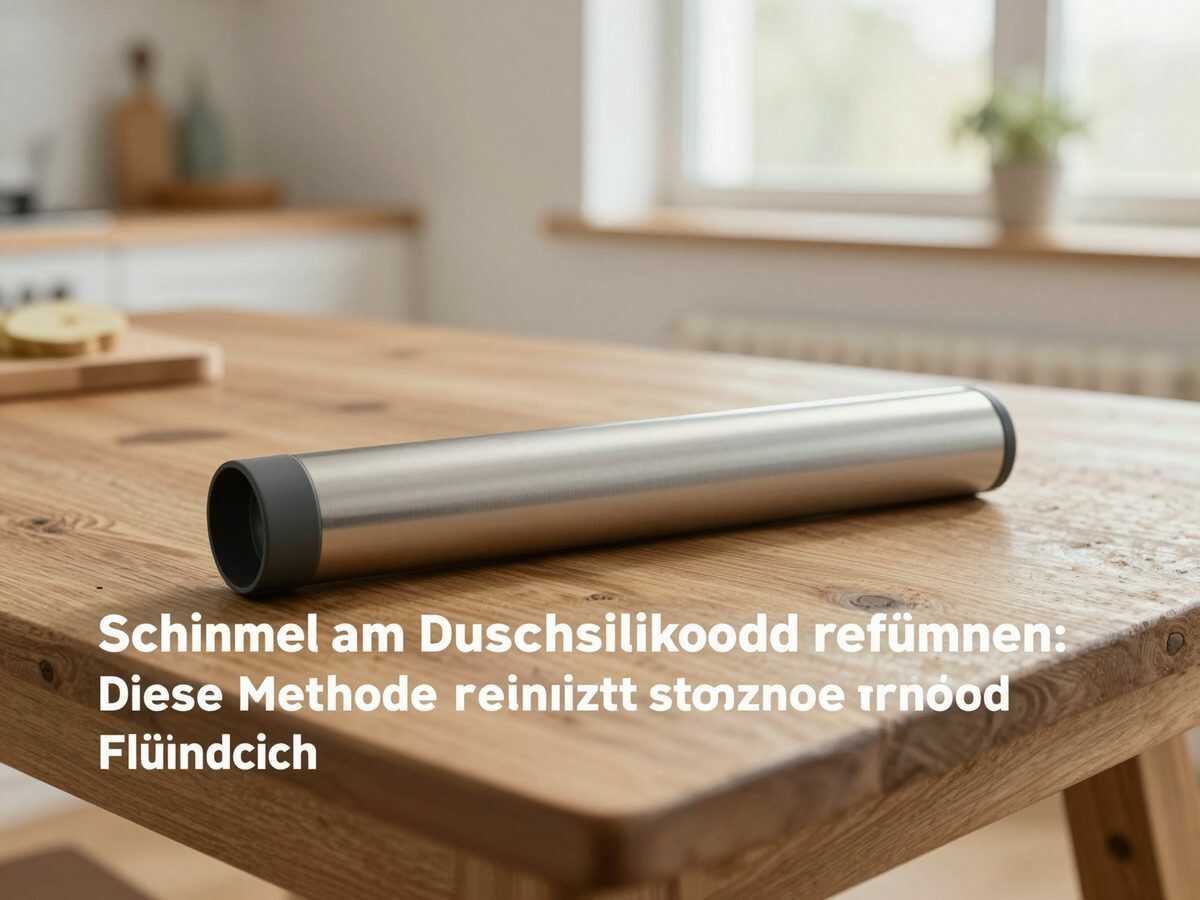 Schimmel am Duschsilikon schnell entfernen: Diese Methode reinigt schwarze Flecken gründlich und sicher