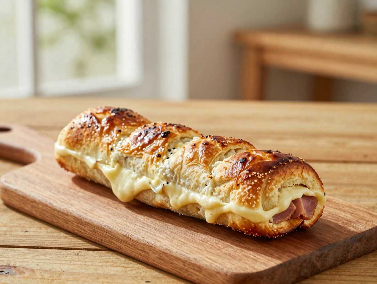Schinken-Eier-Röllchen aus dem Ofen – cremig, goldbraun überbacken und herrlich einfach