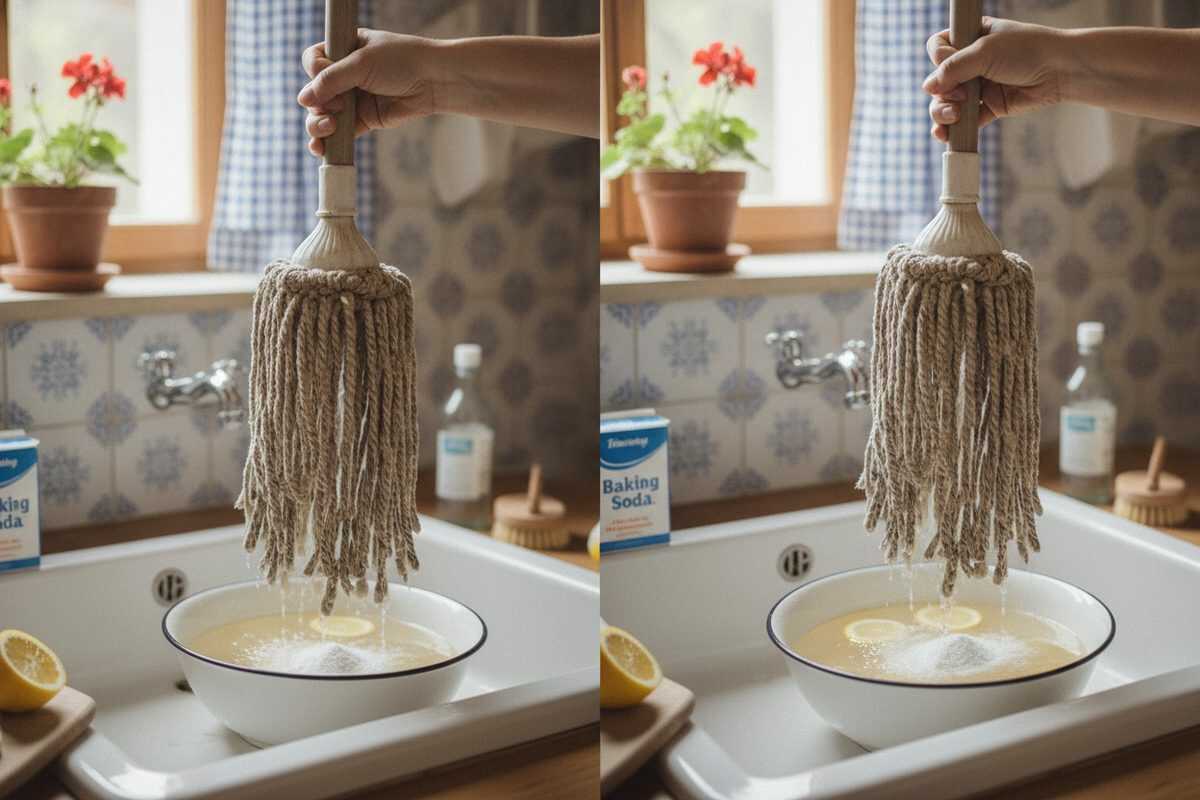 Schmutziger Wischmopp? Mit diesem einfachen Haushaltstrick sieht er in nur 5 Minuten wieder fast wie neu aus