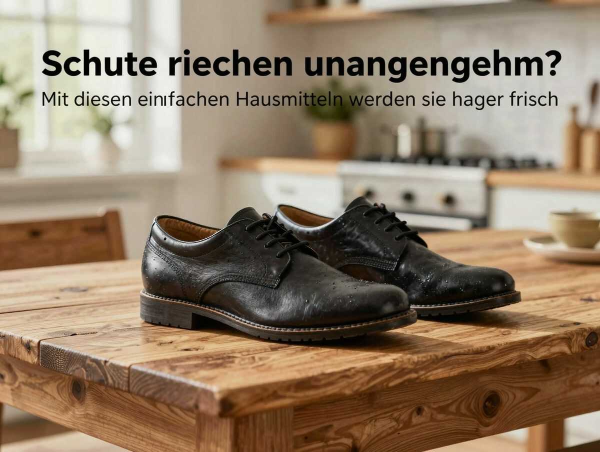 Schuhe riechen unangenehm? Mit diesen einfachen Hausmitteln werden sie wieder frisch