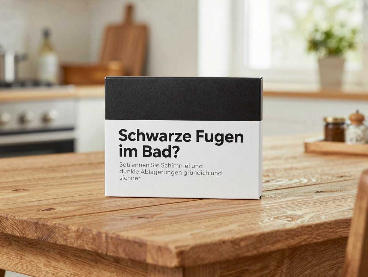 Schwarze Fugen im Bad? So entfernen Sie Schimmel und dunkle Ablagerungen gründlich und sicher