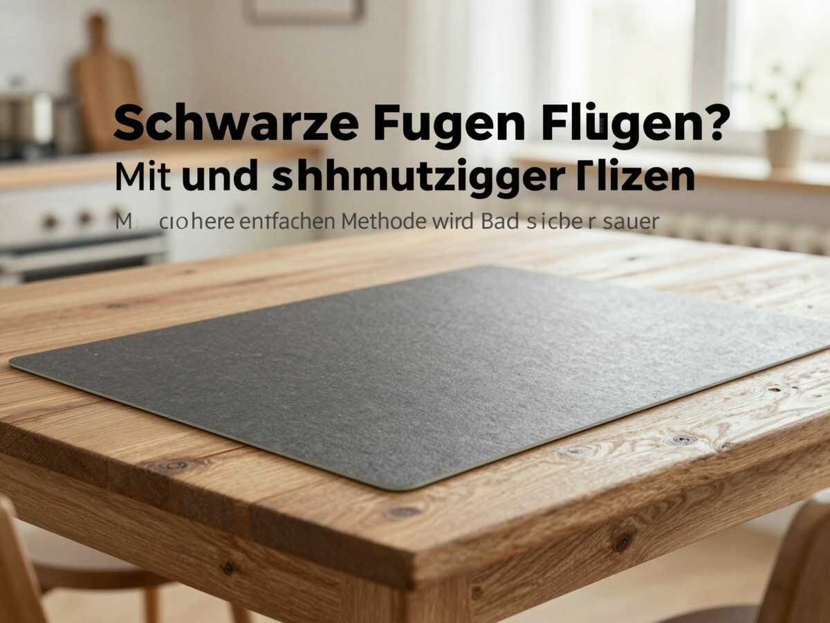 Schwarze Fugen und schmutzige Fliesen? Mit dieser einfachen Methode wird das Bad wieder sichtbar sauber