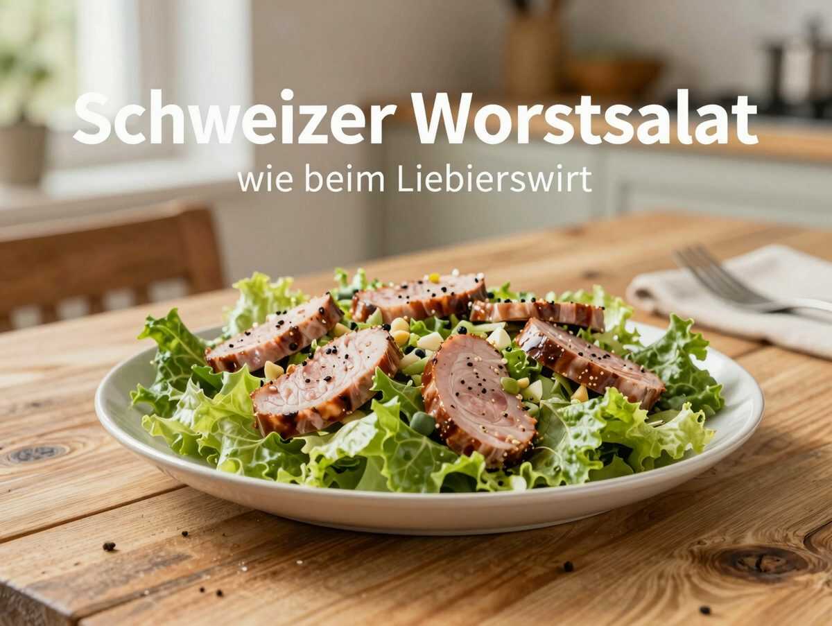 Schweizer Wurstsalat wie beim Lieblingswirt – herzhaft, würzig und herrlich frisch