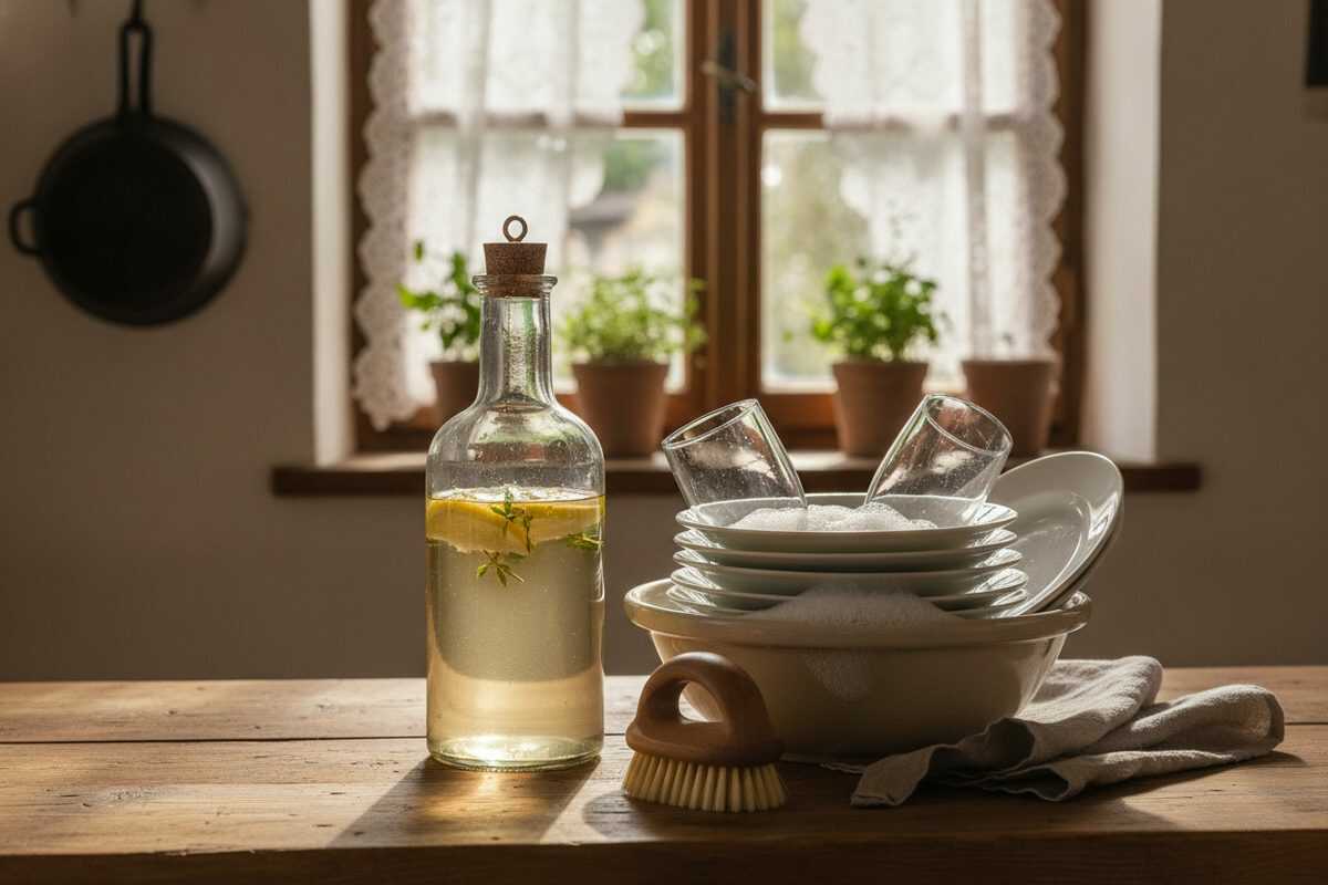 Selbst gemachtes Spülmittel: Geschirr gründlich reinigen mit einer einfachen Hausmischung