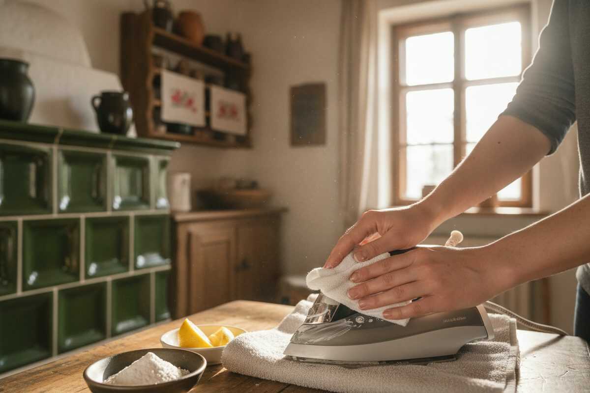 So reinigen Sie die Bügelsohle Ihres Bügeleisens sicher – für wieder müheloses Gleiten