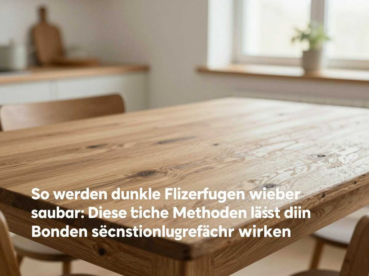 So werden dunkle Fliesenfugen wieder sauber: Diese einfache Methode lässt den Boden sofort gepflegter wirken