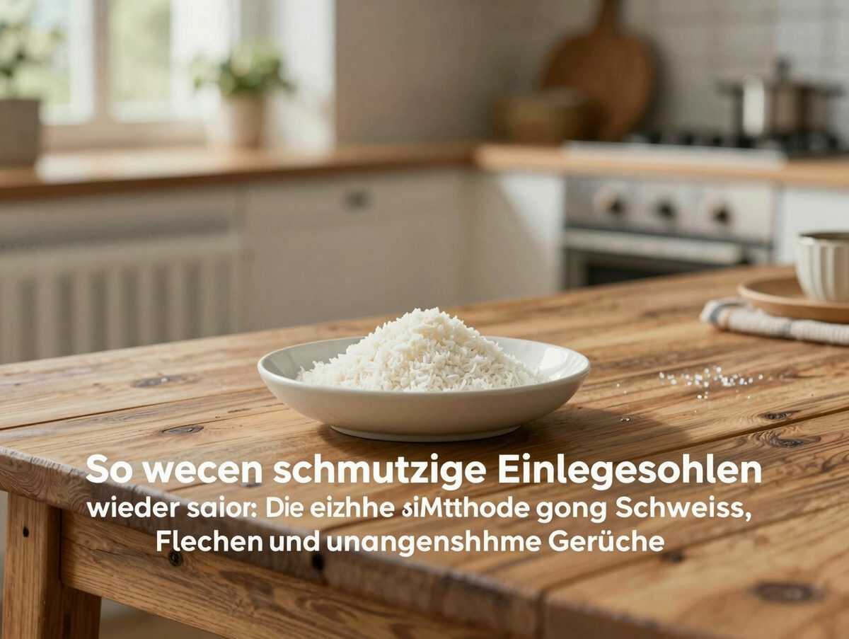 So werden schmutzige Einlegesohlen wieder sauber: Die einfache Methode gegen Schweiß, Flecken und unangenehme Gerüche