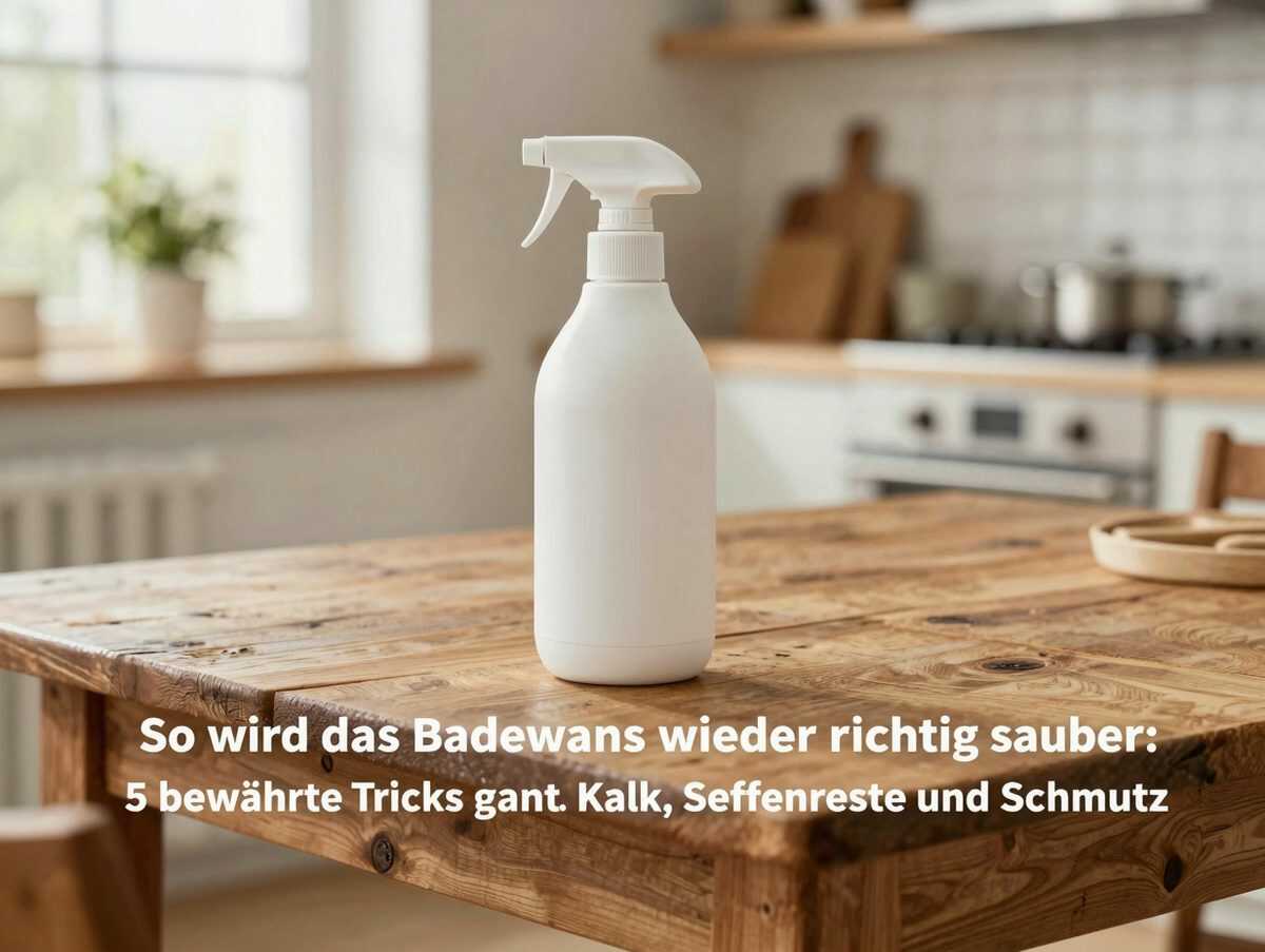 So wird das Badezimmer wieder richtig sauber: 5 bewährte Tricks gegen Kalk, Seifenreste und Schmutz