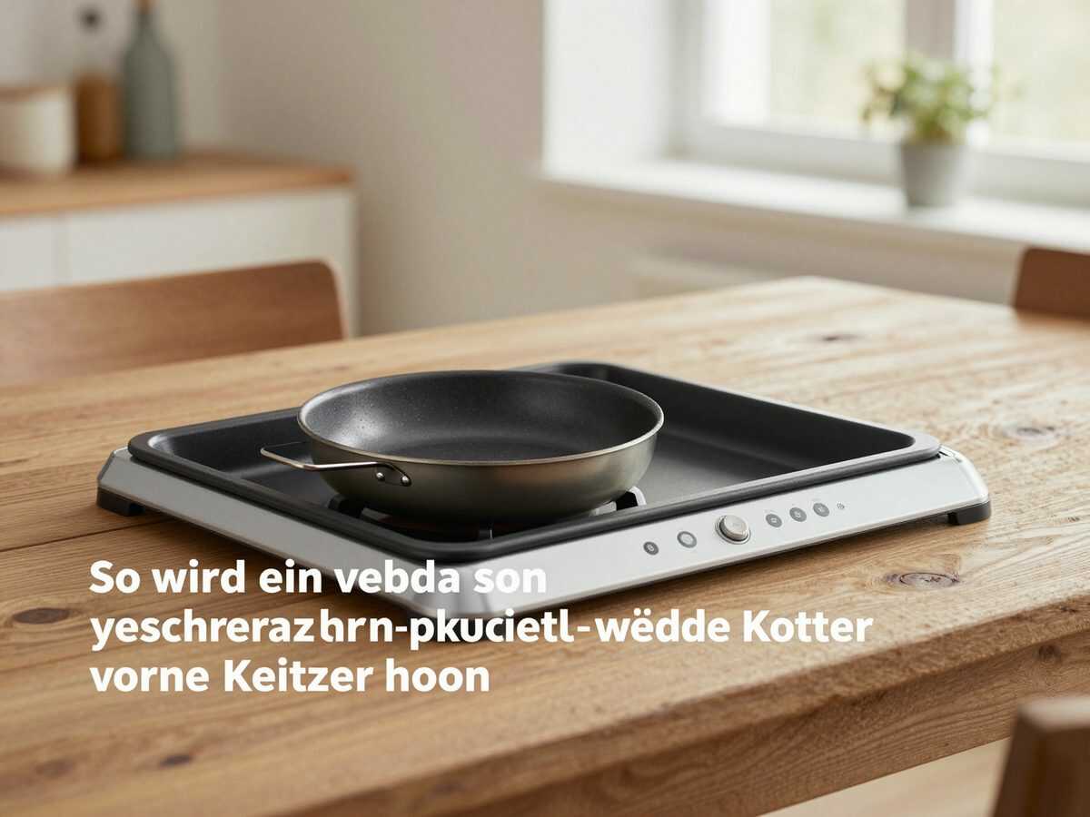 So wird ein stark verschmutztes Glaskeramik-Kochfeld wieder sauber – ohne Kratzer und aggressive Reiniger