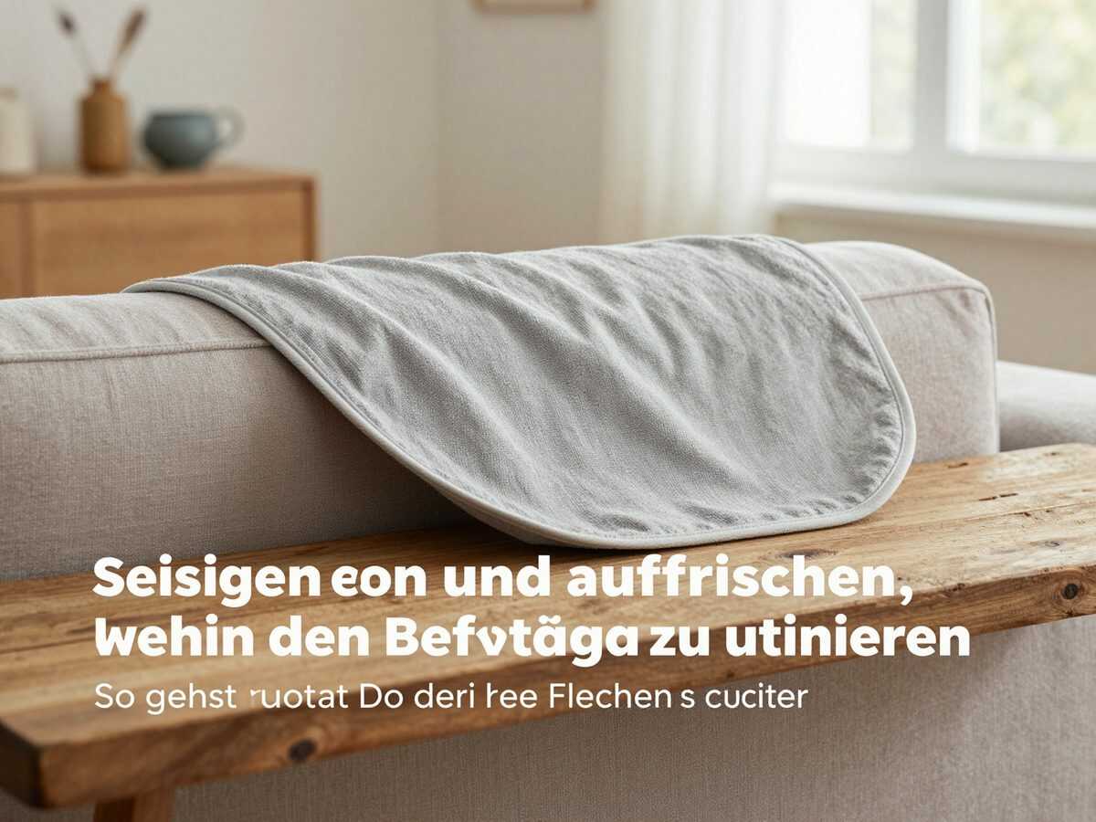 Sofa reinigen und auffrischen, ohne den Bezug zu ruinieren: So gehst du bei Flecken richtig vor