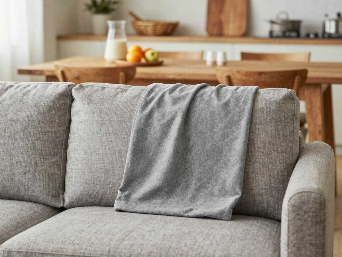 Sofa voller Flecken? So wird der Stoff wieder sauber, ohne ihn komplett zu durchnässen