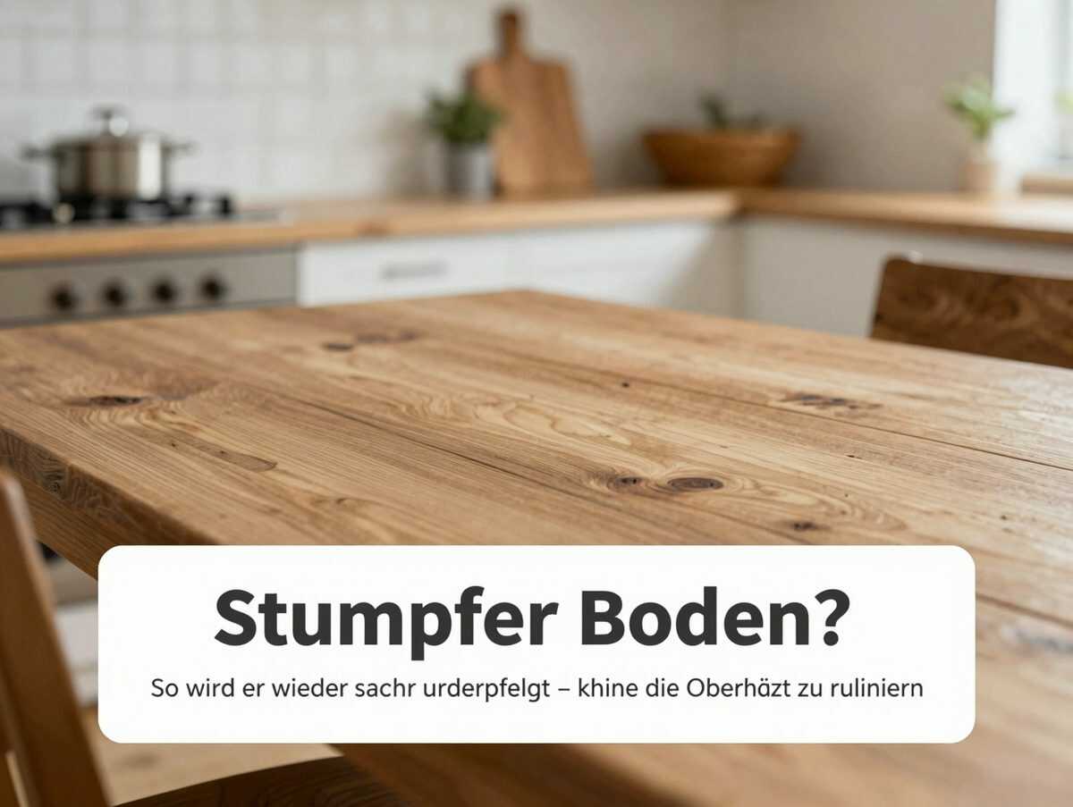 Stumpfer Boden? So wird er wieder sauber und gepflegt – ohne die Oberfläche zu ruinieren