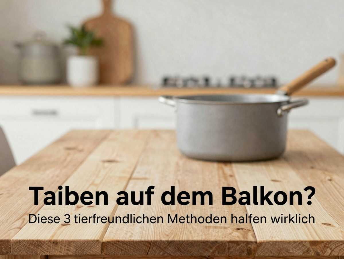 Tauben auf dem Balkon? Diese 3 tierfreundlichen Methoden helfen wirklich
