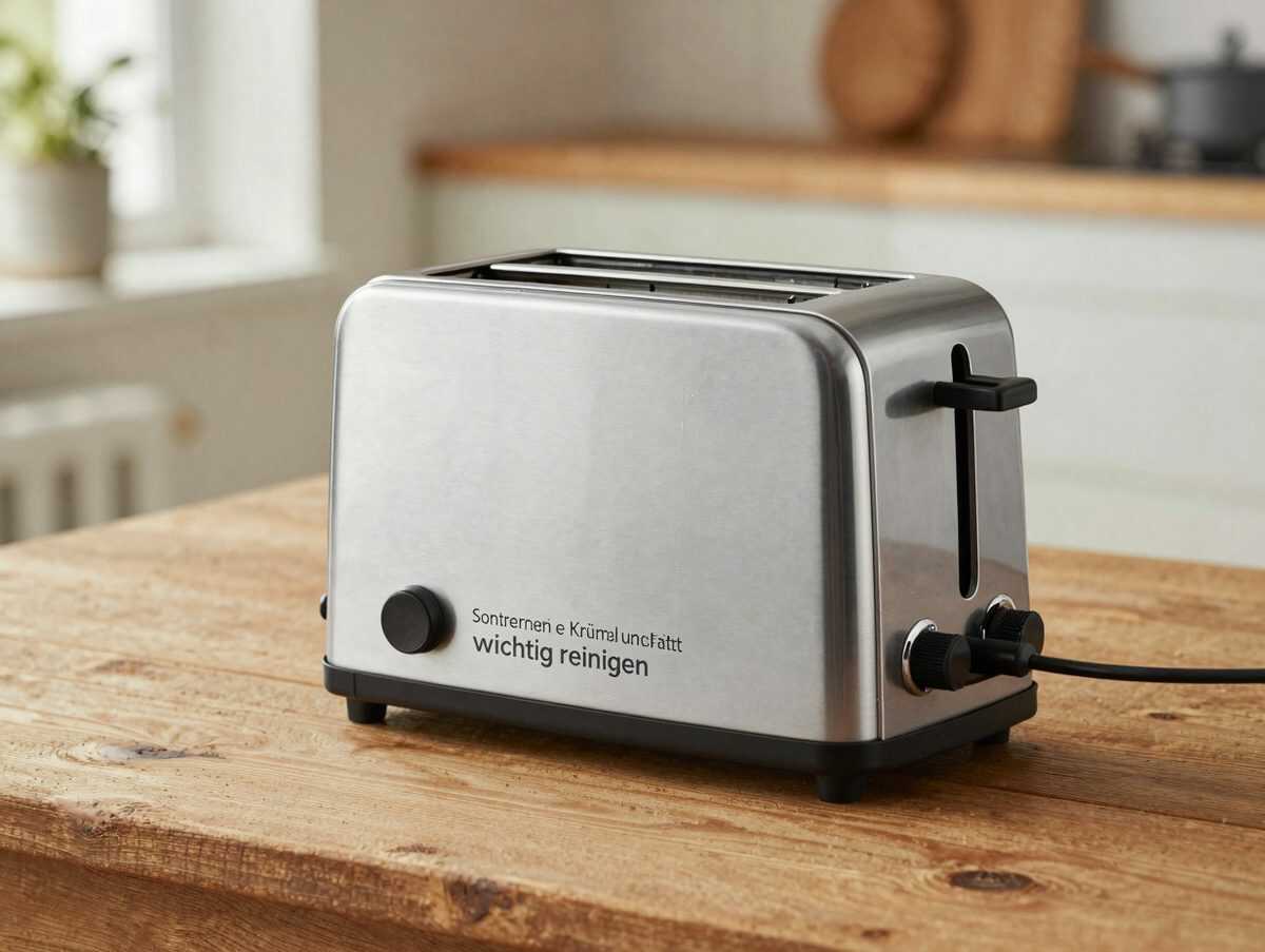 Toaster richtig reinigen: So entfernen Sie Krümel und Fett sicher und ohne das Gerät zu beschädigen
