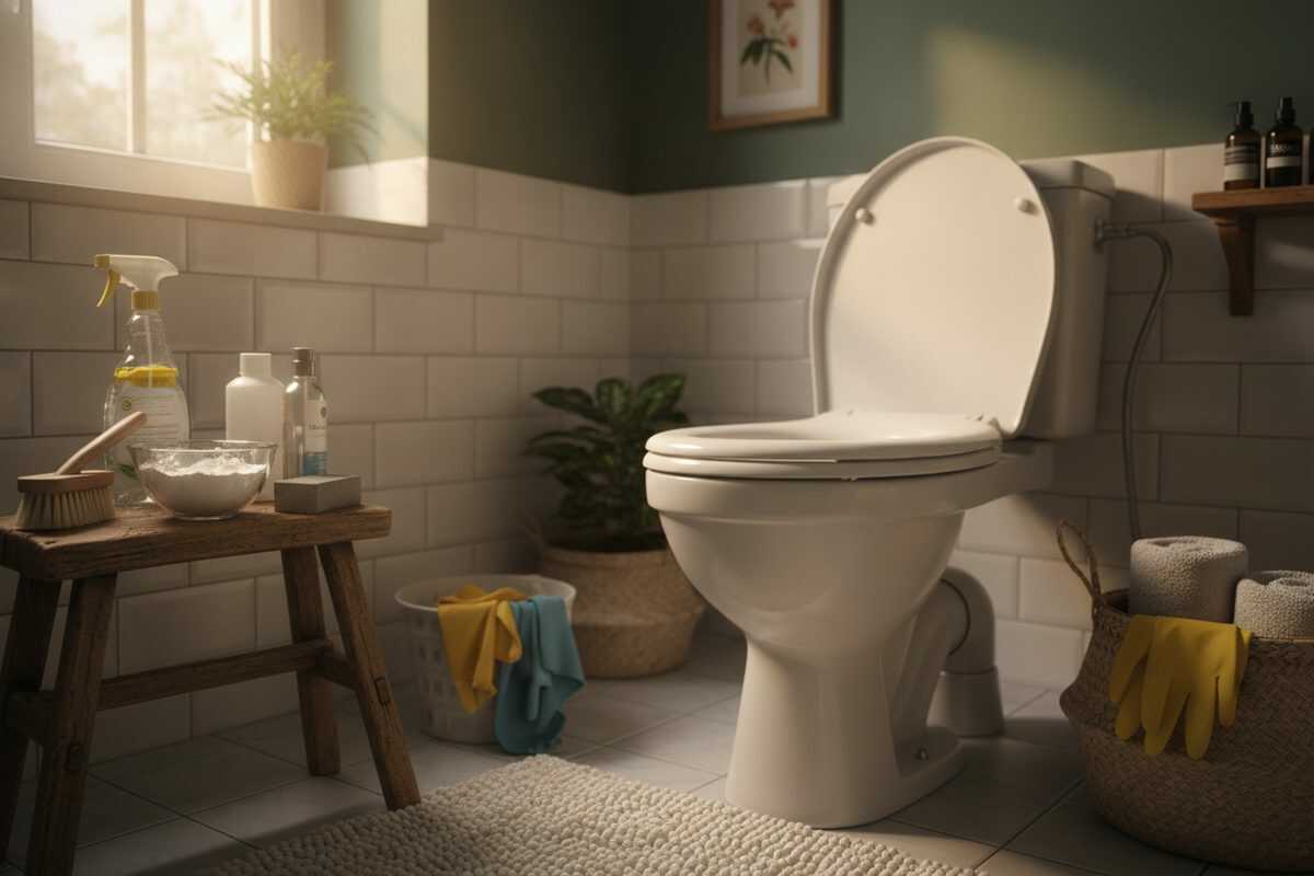 Toilette wieder strahlend sauber bekommen: Hartnäckige Verschmutzungen und Urinstein effektiv entfernen