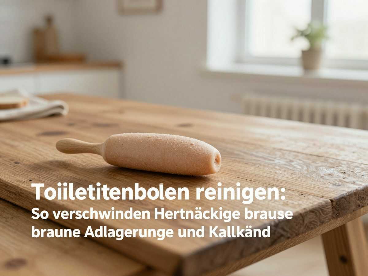 Toilettenboden reinigen: So verschwinden hartnäckige braune Ablagerungen und Kalkränder