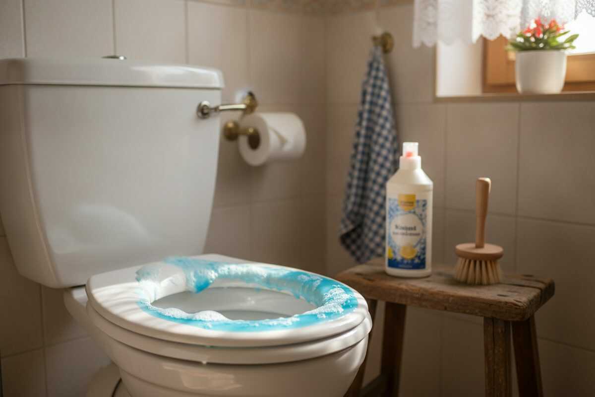 Toilettenschüssel wieder strahlend sauber – Hartnäckige Ablagerungen sicher und gründlich entfernen