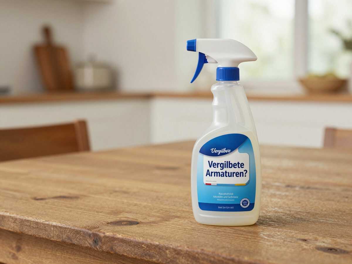 Vergilbte Armaturen? Dieser einfache Haushaltstrick lässt Kalk und Schmutz in wenigen Minuten verschwinden