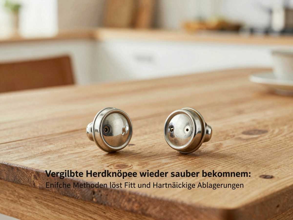 Vergilbte Herdknöpfe wieder sauber bekommen: Diese einfache Methode löst Fett und hartnäckige Ablagerungen