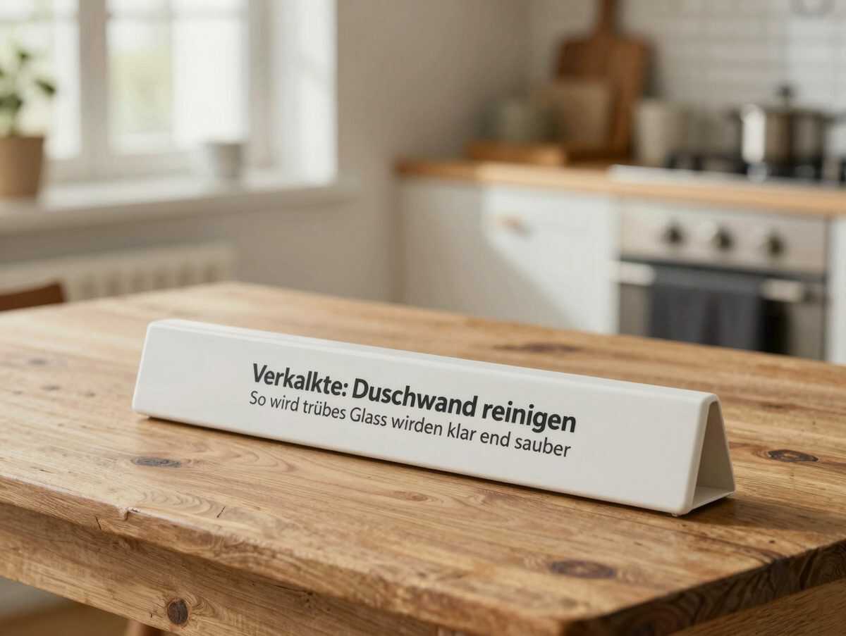 Verkalkte Duschwand reinigen: So wird trübes Glas wieder klar und sauber