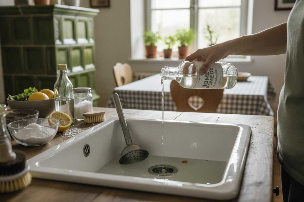 Verstopfter Abfluss? Die besten Hausmittel für freien Ablauf – sicher, einfach und wirksam