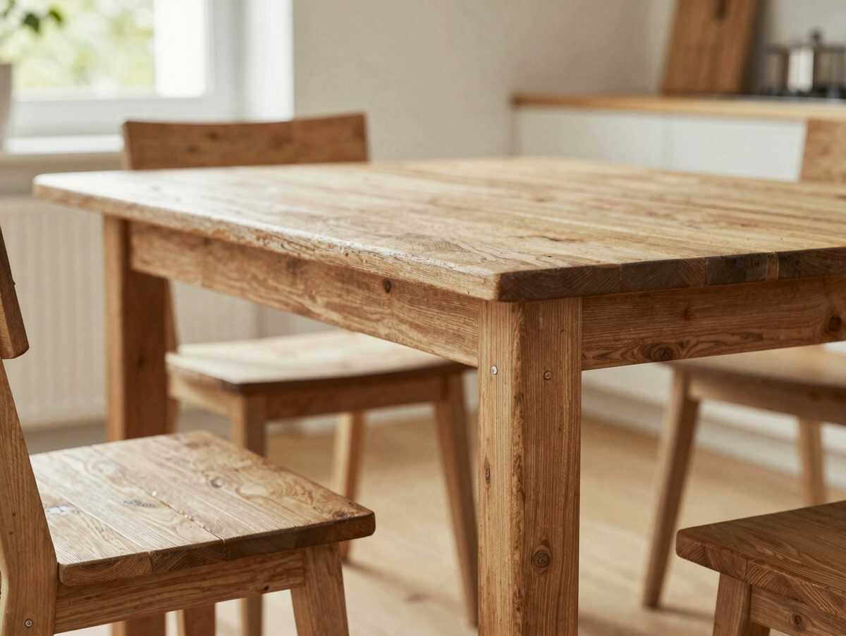 Verwitterte Gartenmöbel aus Holz auffrischen: So wird graues Holz wieder gepflegt und wetterfest