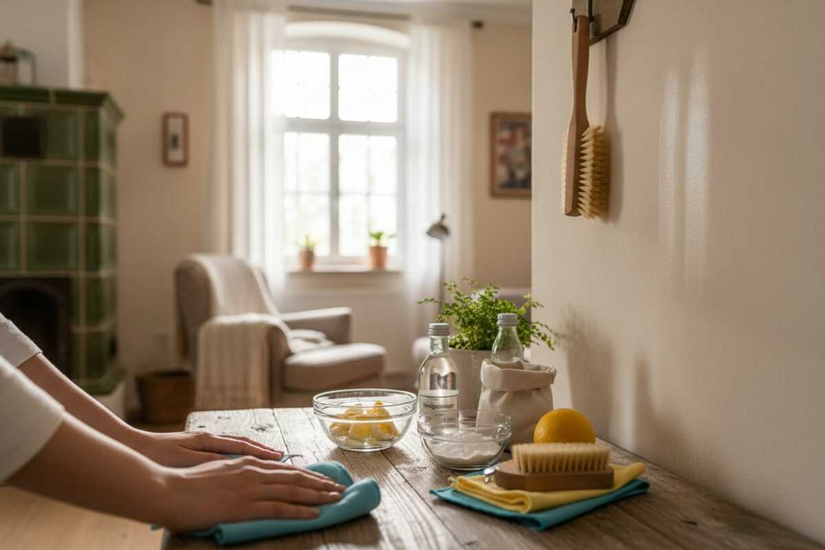 Wände streifenfrei reinigen: Bewährte Hausmittel für saubere und gepflegte Oberflächen