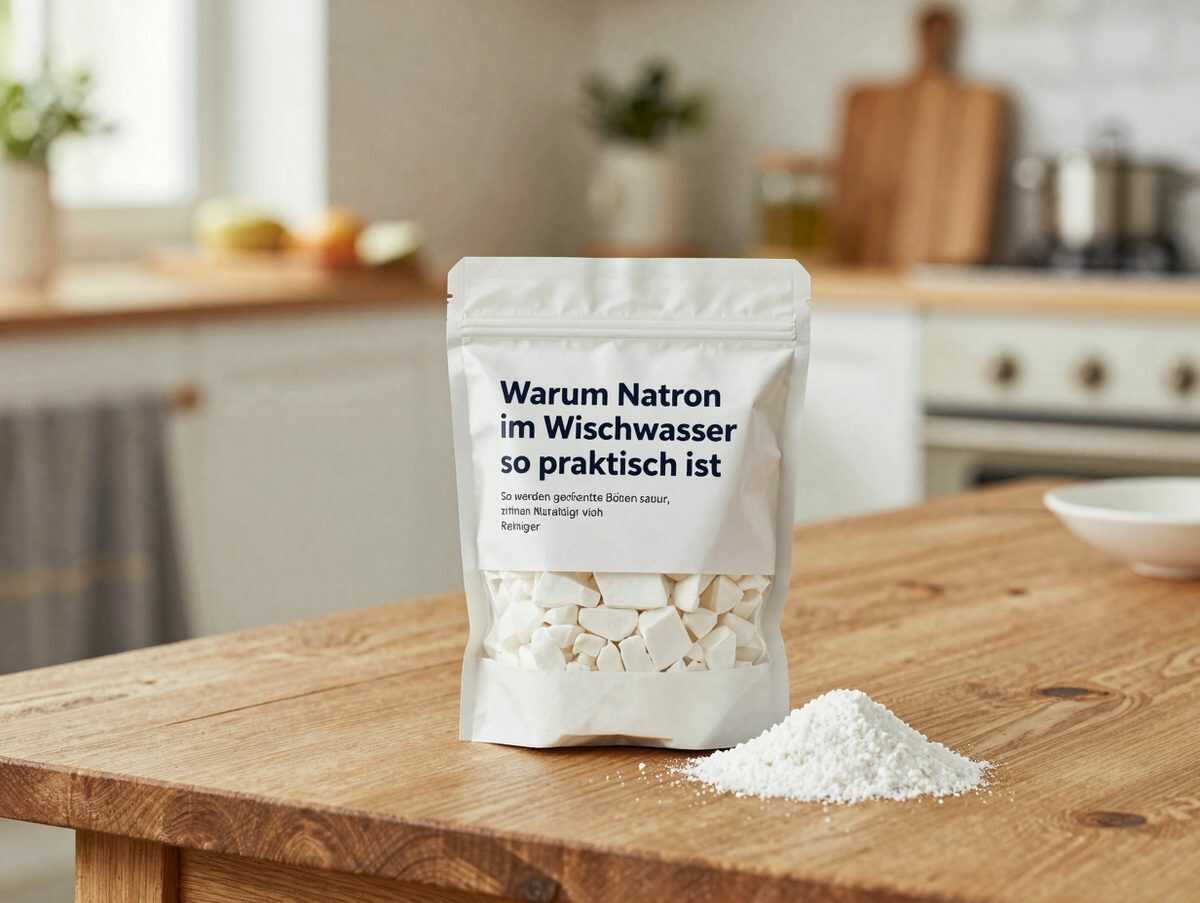 Warum Natron im Wischwasser so praktisch ist: So werden geeignete Böden sauber, ohne unnötig viel Reiniger