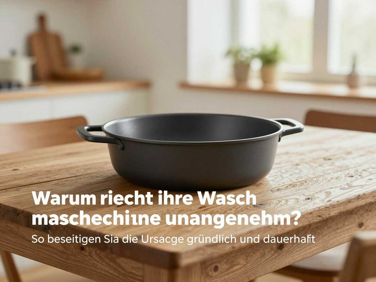 Warum riecht Ihre Waschmaschine unangenehm? So beseitigen Sie die Ursache gründlich und dauerhaft