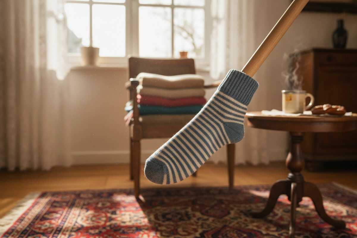 Warum Sie eine Socke über den Besen ziehen sollten – dieser einfache Trick erleichtert das Putzen erheblich