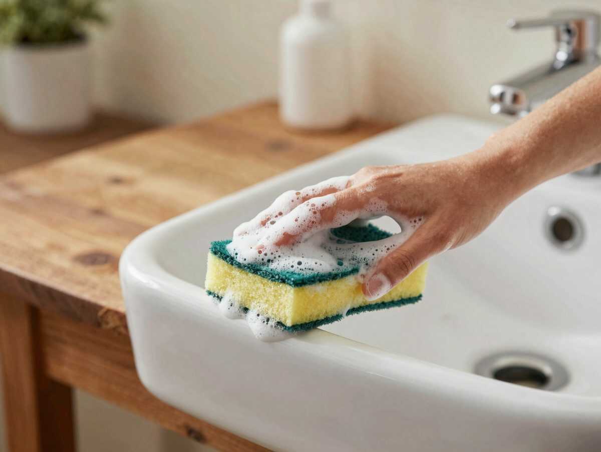 So wird ein stark verschmutztes Waschbecken wieder sauber: Schonende Methoden gegen Kalk, Seifenreste und Schmutz