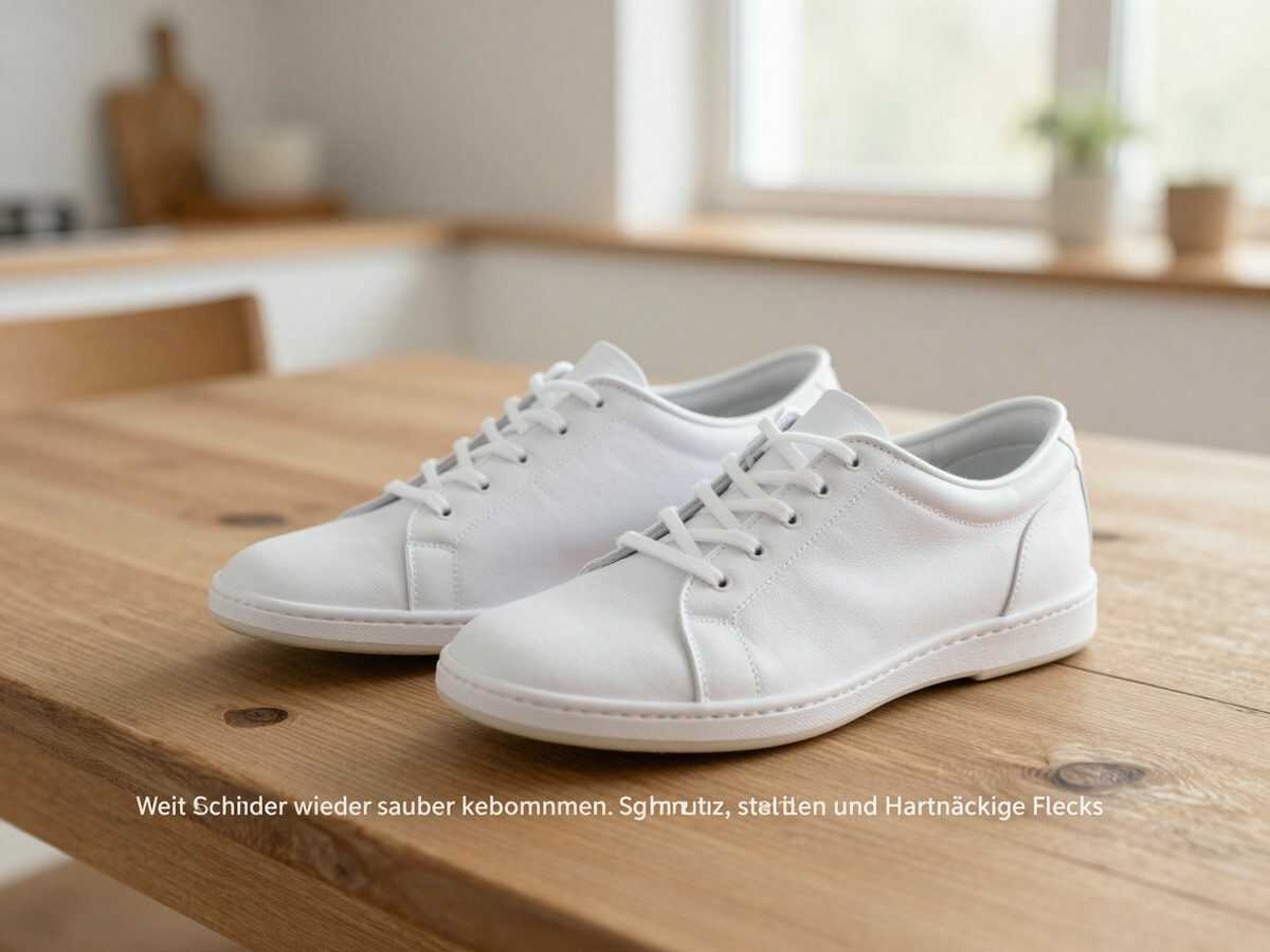 Weiße Schuhe wieder sauber bekommen: So verschwinden Schmutz, graue Stellen und hartnäckige Flecken