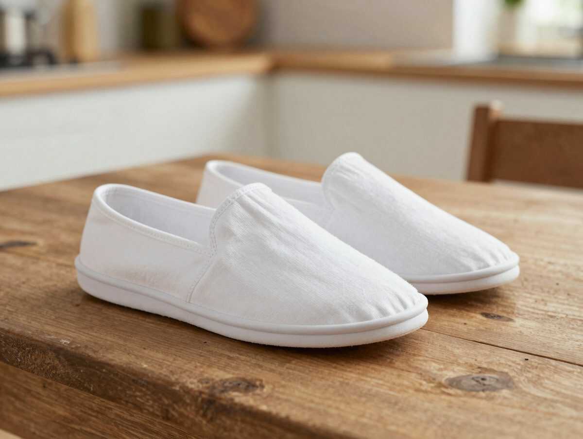 Weiße Stoffschuhe wieder sauber bekommen: So verschwinden Schmutz und Flecken schonend