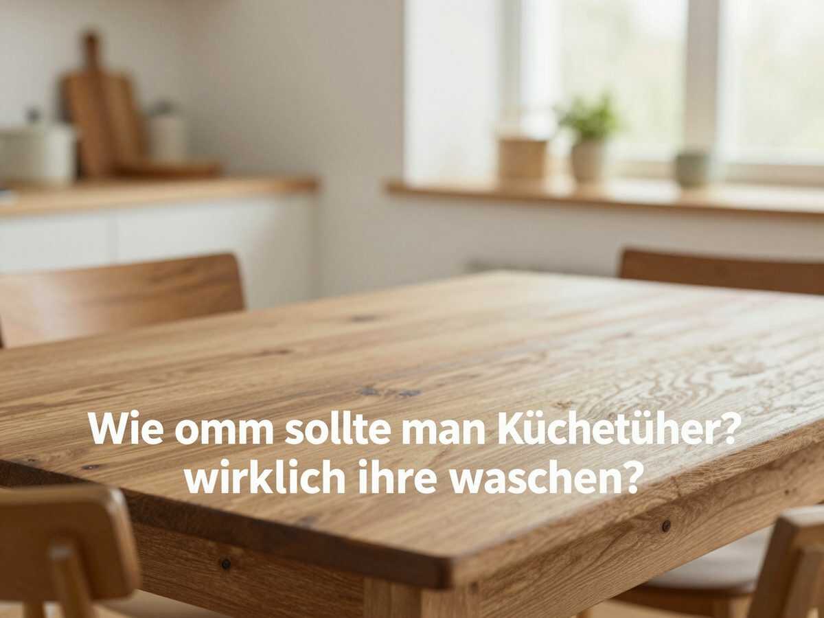 Wie oft sollte man Küchentücher wirklich waschen? Diese einfache Hygieneregel schützt Ihre Küche
