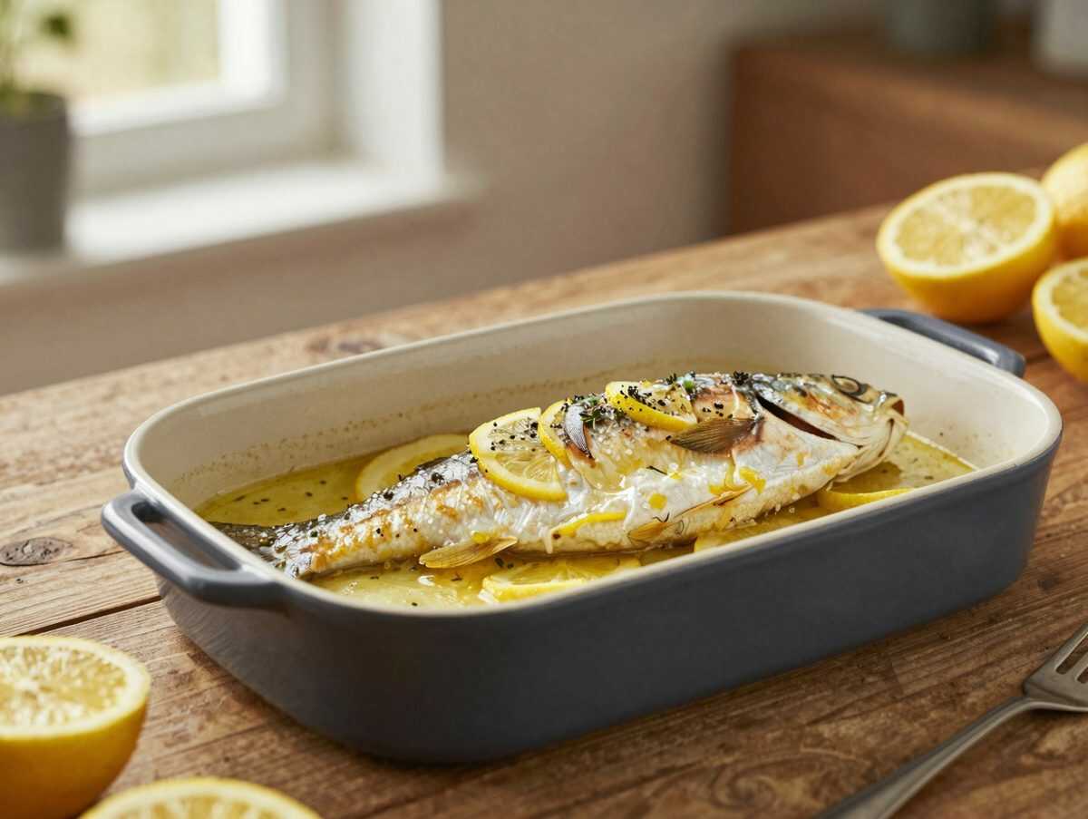 Zitronen-Butter-Fisch aus dem Ofen – unglaublich zart, saftig und in 30 Minuten fertig