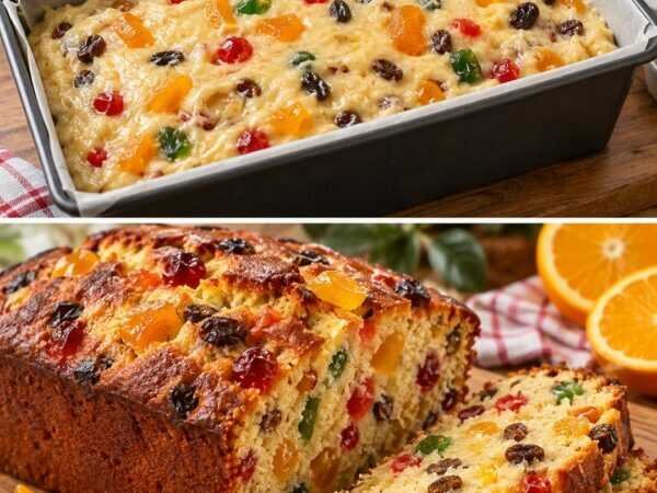 Saftiger Orangenkuchen mit kandierten Früchten – bunt, fruchtig und herrlich einfach
