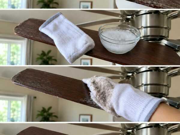 Deckenventilator voller Staub? Mit diesem Socken-Trick werden die Flügel sauber – ohne Staubchaos
