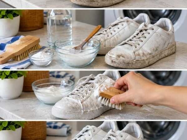 Weiße Sneaker voller Flecken? So bekommst du sie schonend wieder sauber